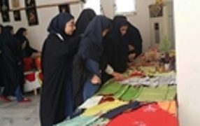 برپایی نمایشگاه معلولین ذهنی در خورموج