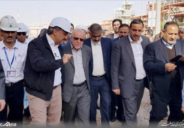 وزیر نفت در عسلویه