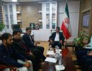 دیدار اداره کار با فرماندار