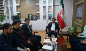 دیدار اداره کار با فرماندار