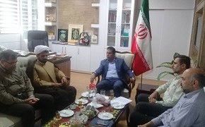 تودیع و معارفه ریس بنیاد شهید دشتی