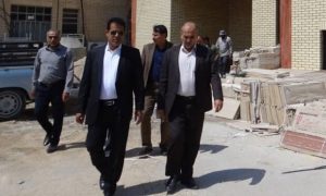 بازدید مدیرکل از پروژه های ورزشی